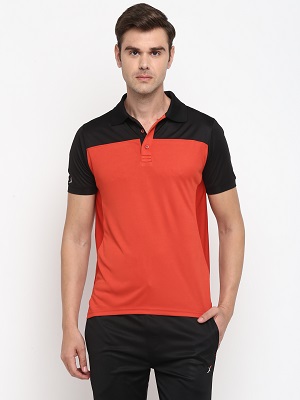 Polo shirts red deals white black
