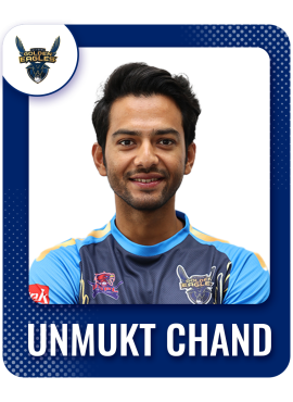 Unmukt Chand (Captain)